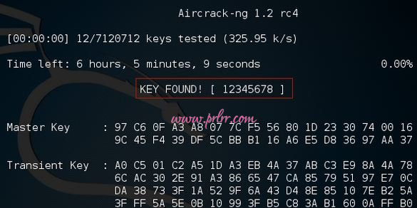 Kali Linux使用Aircrack破解wifi密码(wpa/wpa2)